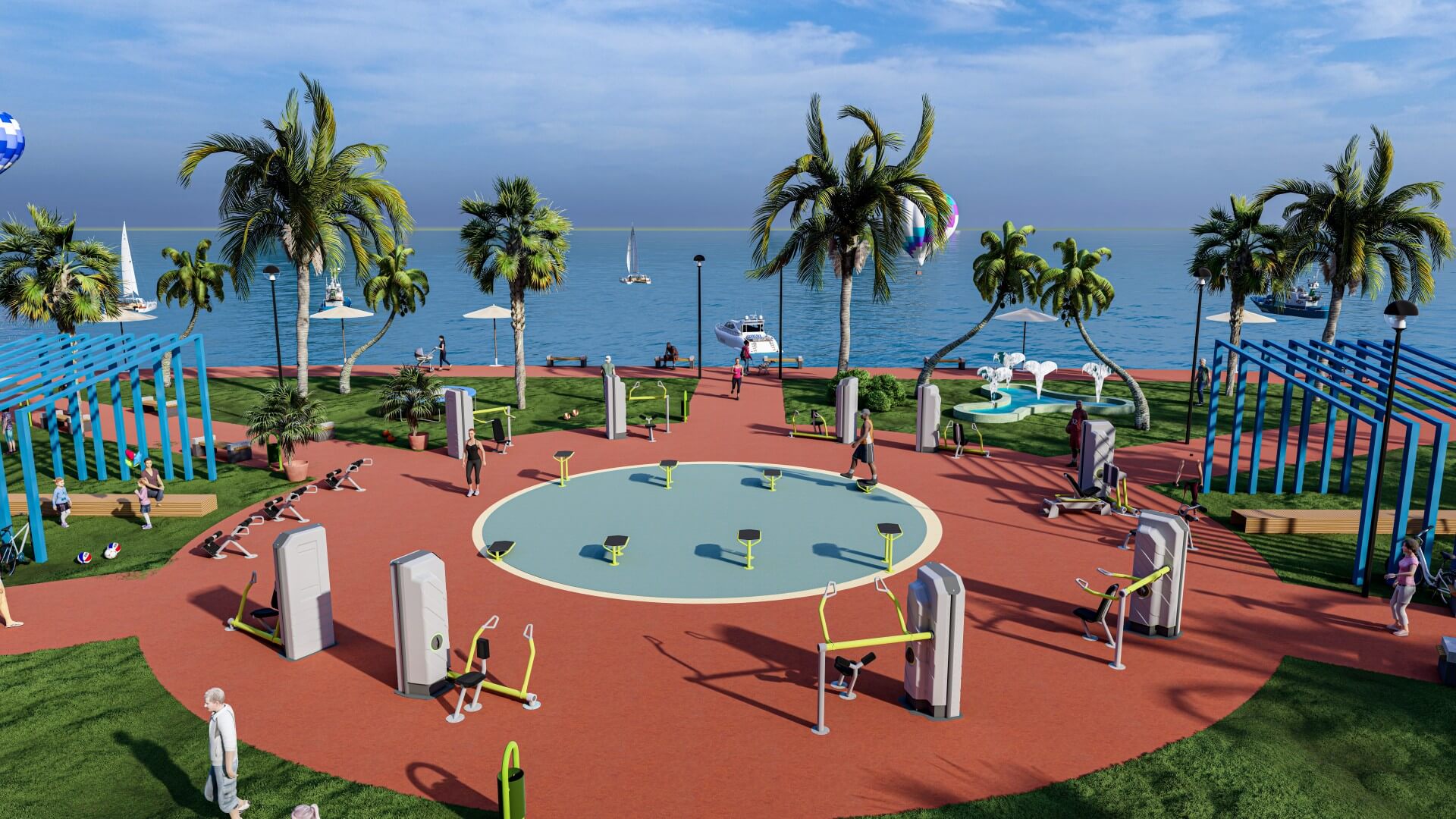 Outdoor Fitness Equipment